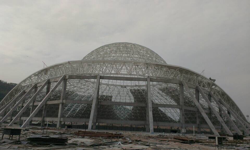 奎屯体育场馆网架工程