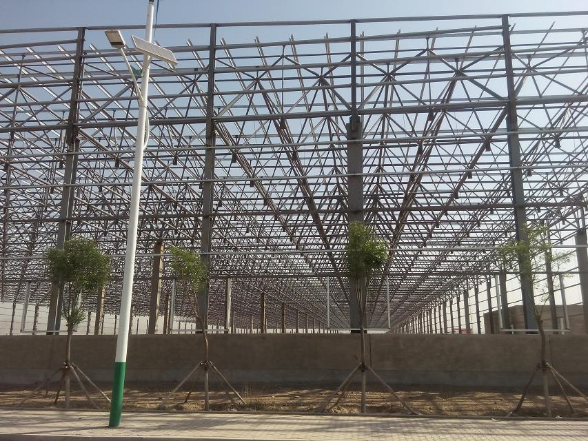 奎屯汽车工业厂房网架